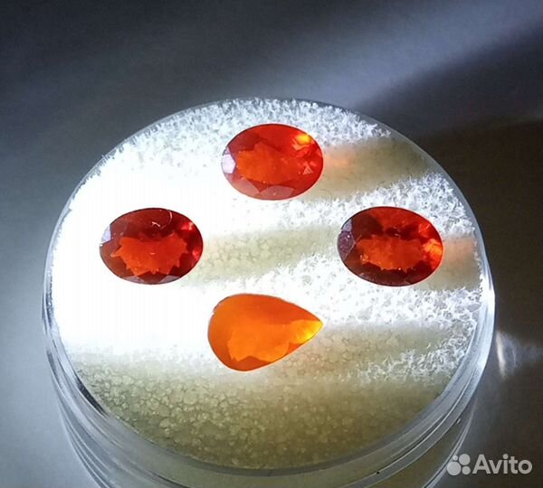 Опал огненный