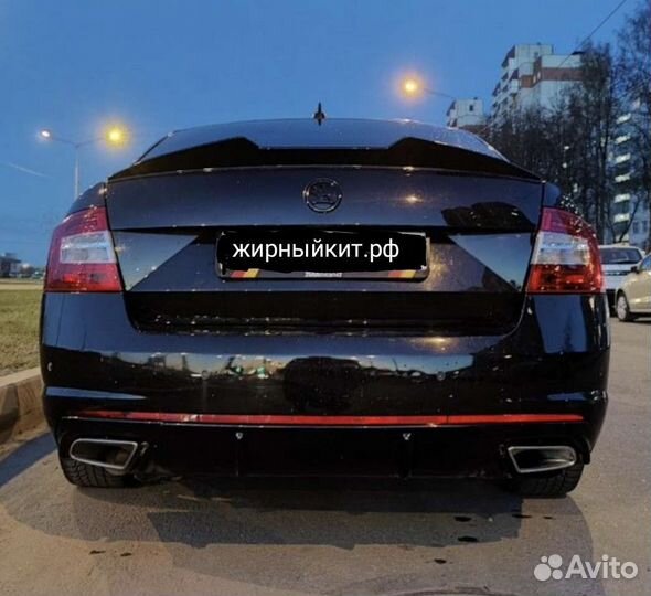 Спойлер Skoda octavia A7