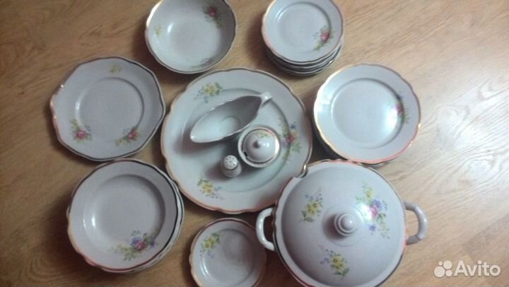 Сервиз столовый дулево СССР