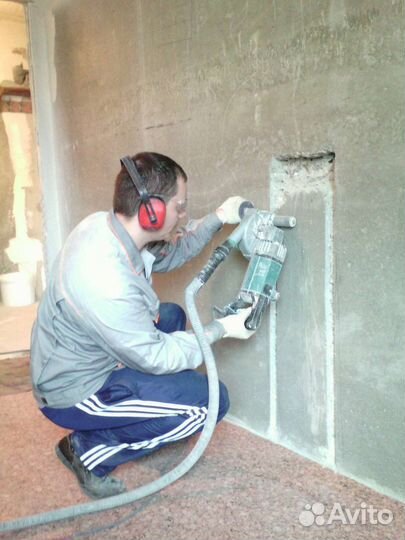 Электромонтаж. Штробление без пыли