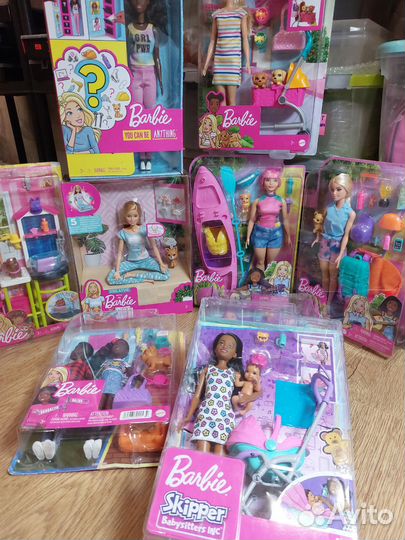 Скиппер Оригинальные barbie mattel наборы куклы