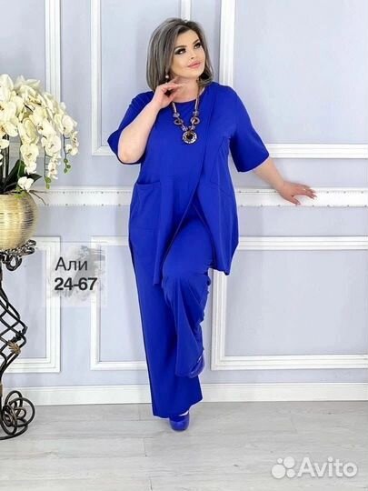 Брючный костюм женский от 64 до 74