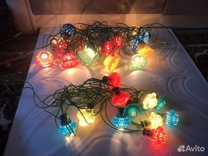 Елочная гирлянда СССР и другое