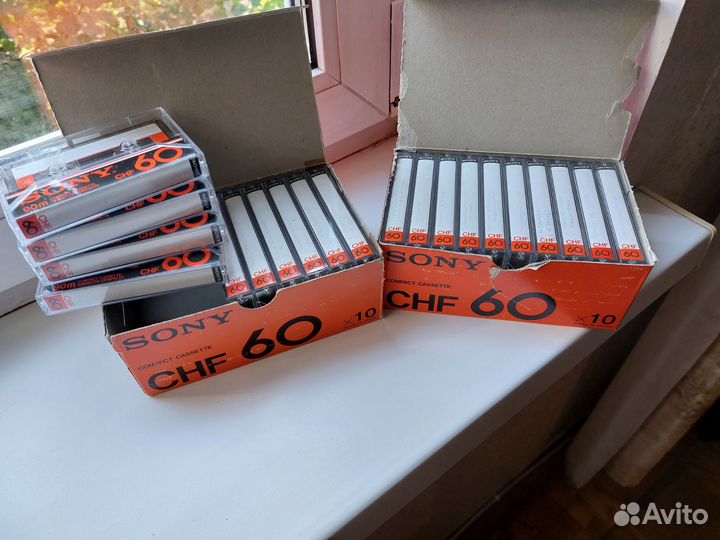 Аудиокассеты новые запечатанные и б/у