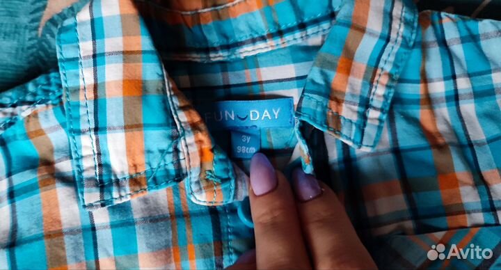 Рубашка на мальчика 98-104