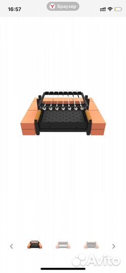 Гриль вставка для кирпичных печей барбекю