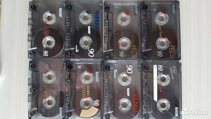 Аудиокассеты- 8шт