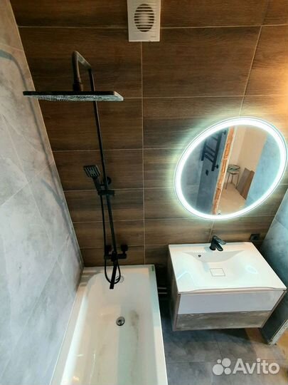 Ванная/туалет под ключ пвх панели/плитка