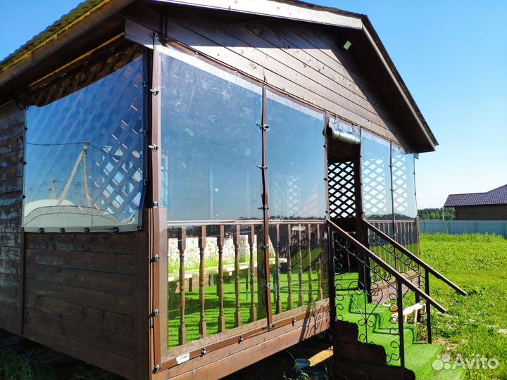 Мягкие окна для веранд, беседок от производителя