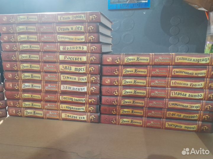 Книги коты воители