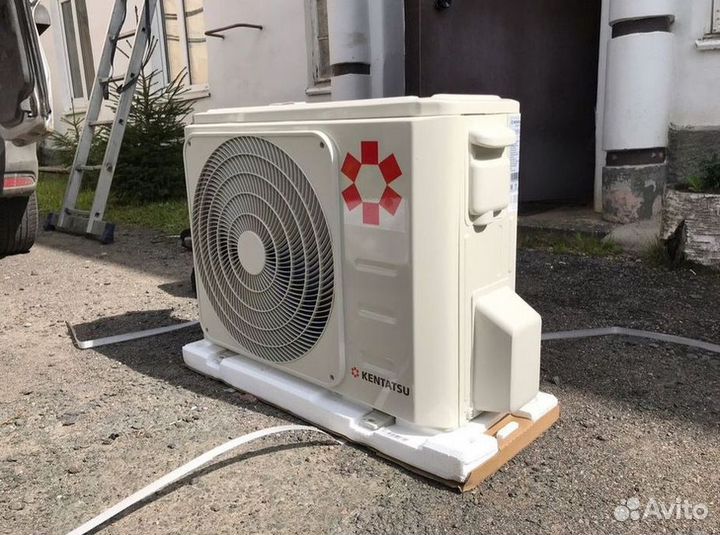 Сплит система с установкой