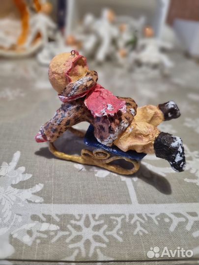 Игрушки из ваты