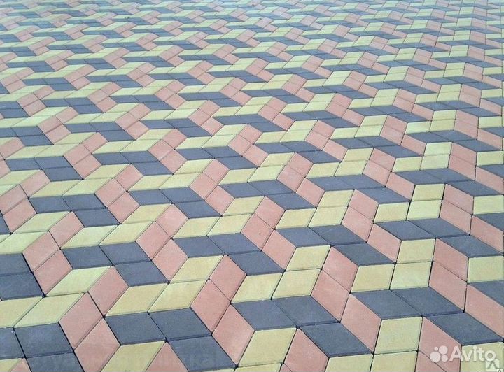 Тротуарная плитка всех форматов