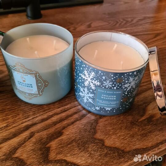 Свеча Bath and Body Works. Sweater Weather