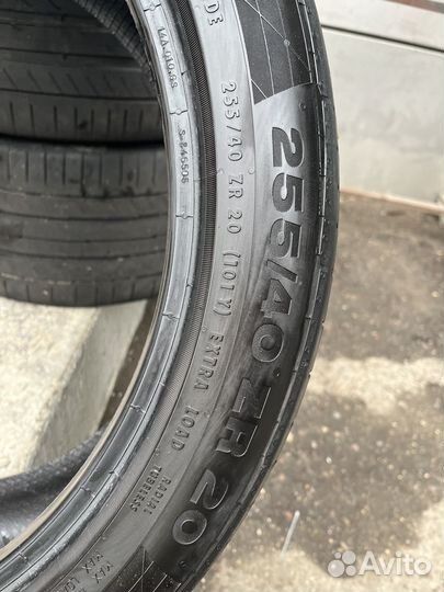 Continental ContiSportContact 2 255/40 R20 и 285/35 R20