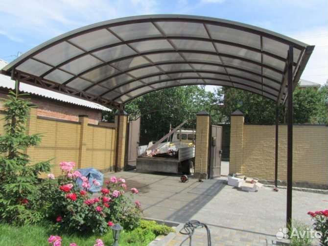 Навесы из поликарбоната