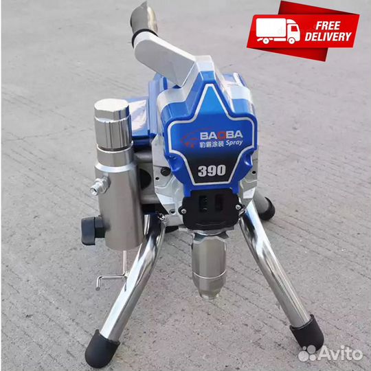 Безвоздушный окрасочный аппарат baoba