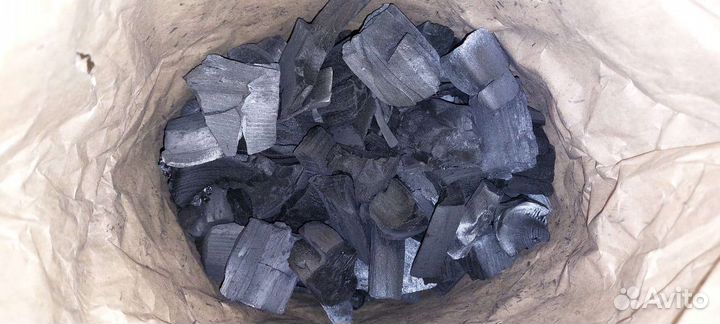 Уголь древесный в мешках