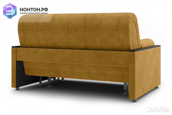 Диван аккордеон Милена горчичный
