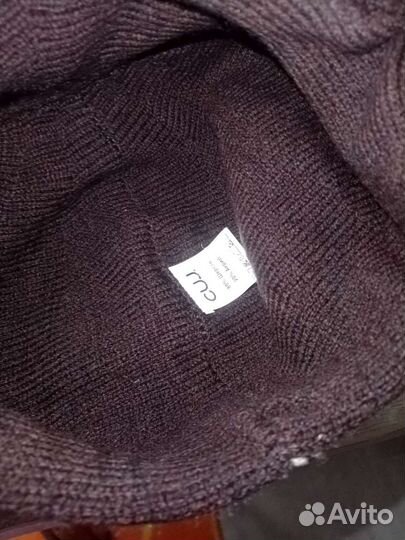 Кепочка и шарфик женская