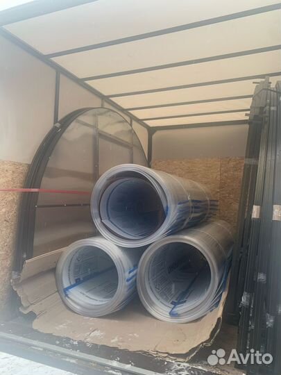 Теплица 4,6,8,10м поликарбонат