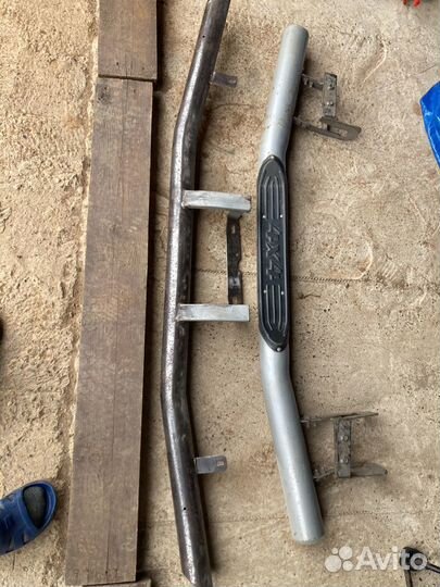 Защита бамперов шевинива передняя и задняя