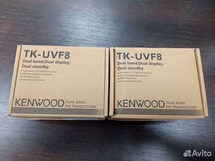 Рация 2 шт Kenwood TK-UVF8 новые