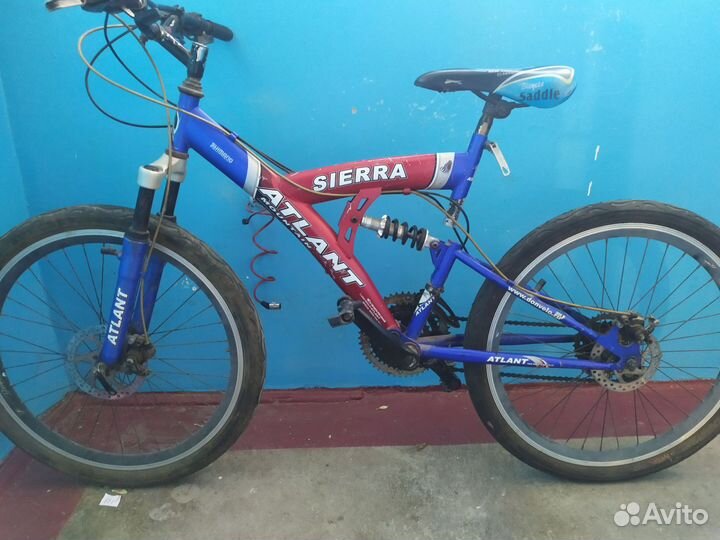 Велосипед скоростной б/у sierra atlant