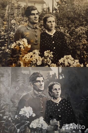 Портреты на заказ, картины по фото. Художник спб