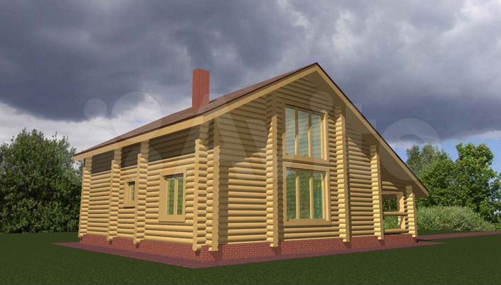 Дом 130 м² на участке 12 сот.