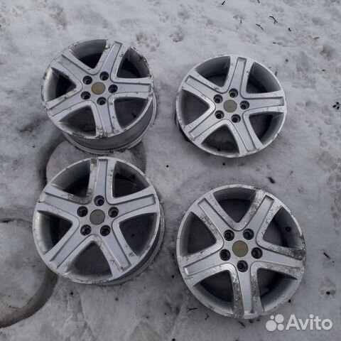 Литые диски r16 5x114.3 цо 60.1