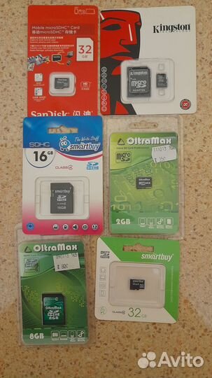 Карта памяти micro sd