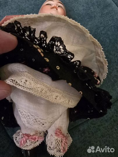 Кукла фарфоровая антикварная. Германия