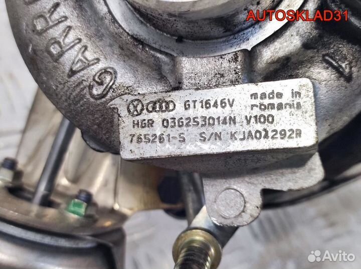 Турбина VW Touran 2.0 BMM 036253014N Дизель