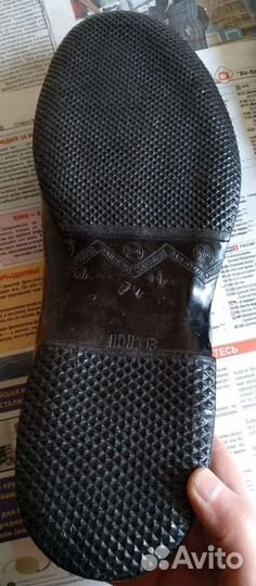 Винтаж Галоши Новые Зап-Сиб. Совнархоз СССР 1958г