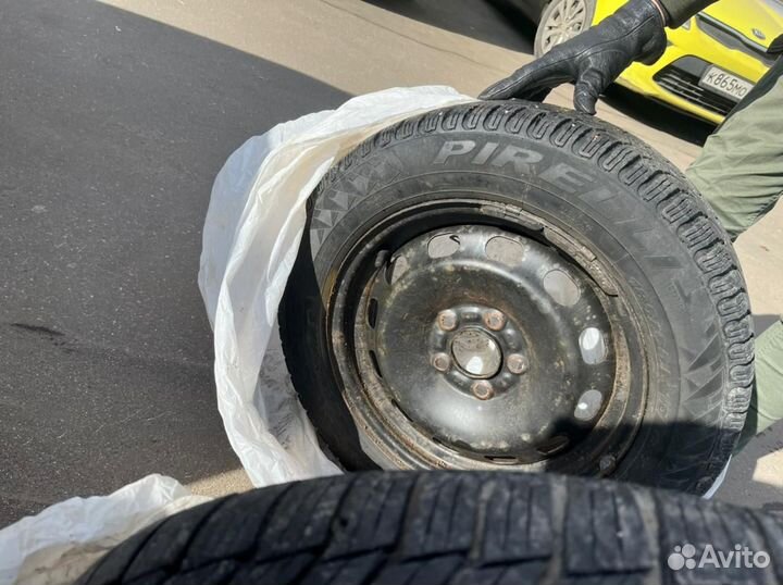 Шины с дисками r15 Michelen Alpin 6/ Pirelli