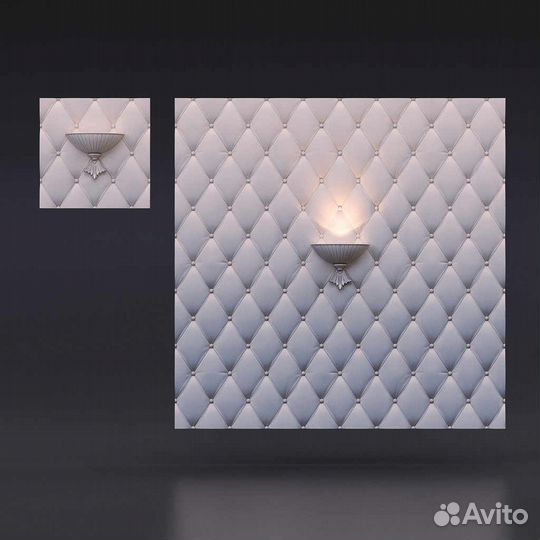 Гипсовая 3D панель 