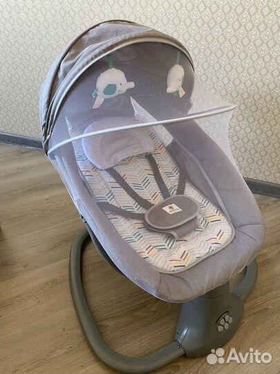 Детские качели шезлонг