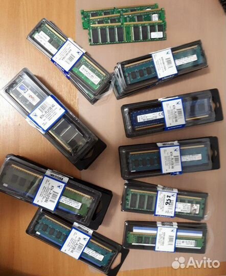 Модули памяти для компьютеров DDR3 DDR2 DDR