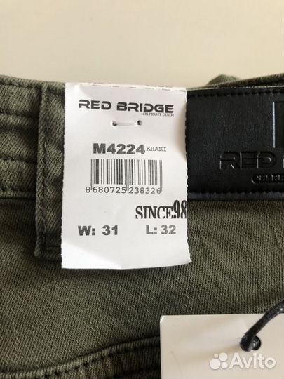 Джинсы Red Bridge Slim-Fit Denim (W31/L32)