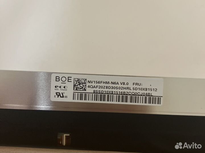 Матрица для ноутбука NV156FHM-N6A V8.0