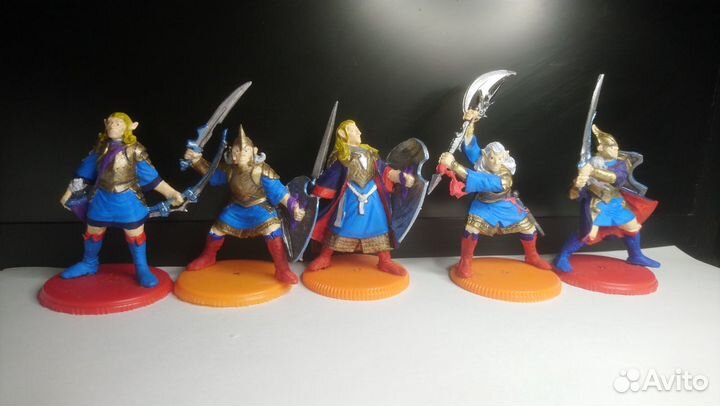 Набор солдатиков 1/32 (54мм) Эльфы