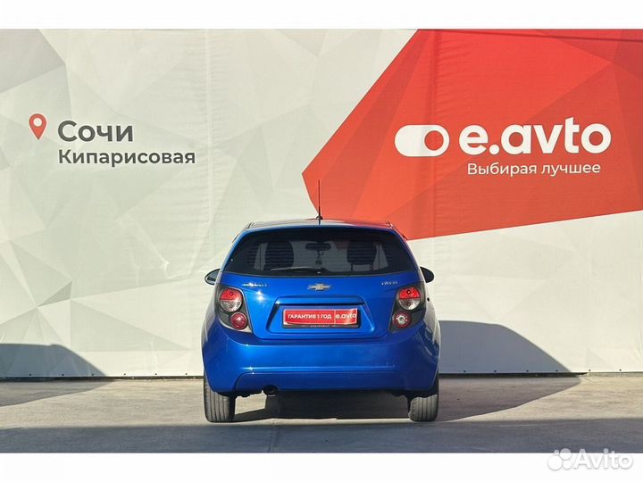 Chevrolet Aveo 1.6 AT, 2012, 79 000 км