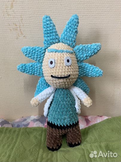 Рик и морти игрушка ручной работы