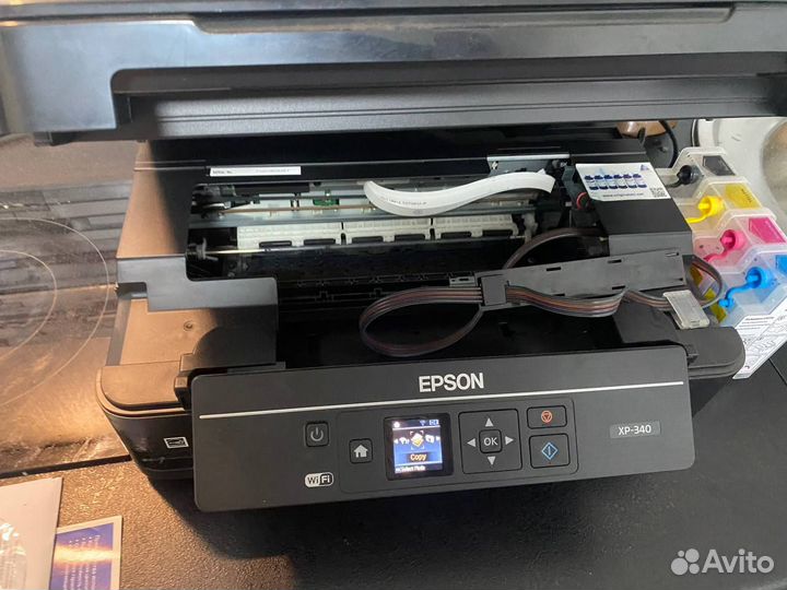 Принтер epson-340 снпч под восстановление