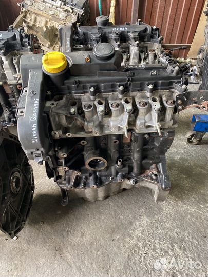 Двигатель K9K282 Nissan Qashqai 1.5 diesel