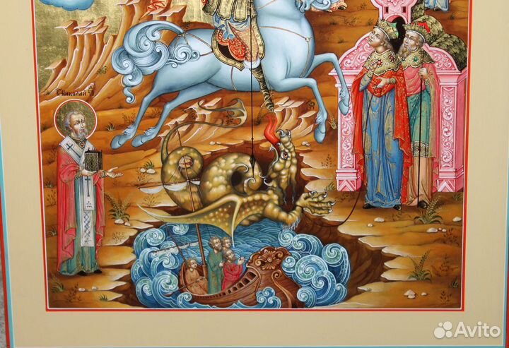 Икона Георгий Победоносец Письмо