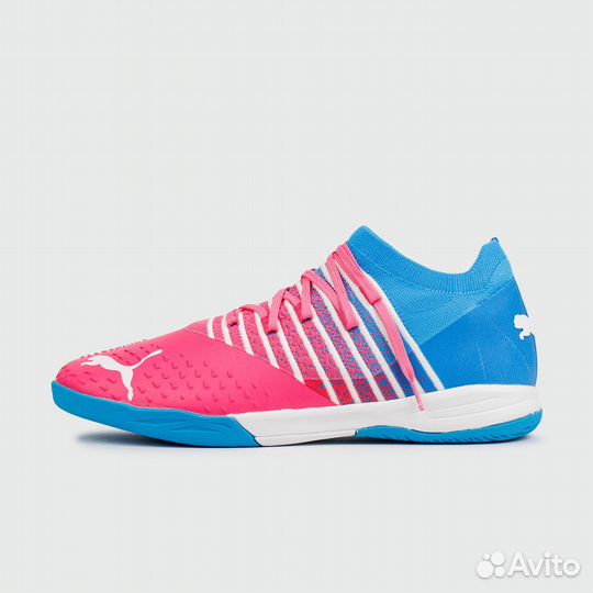 Футзалки Puma Future Z 1.3 Teazer IC Blue Pink