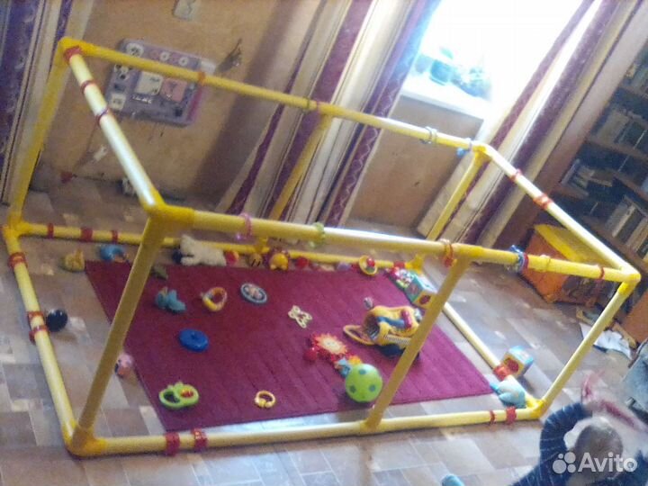 Большой складной детский манеж