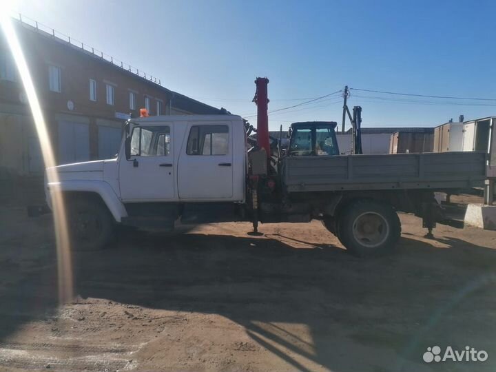 ГАЗ 3309 с КМУ, 2008